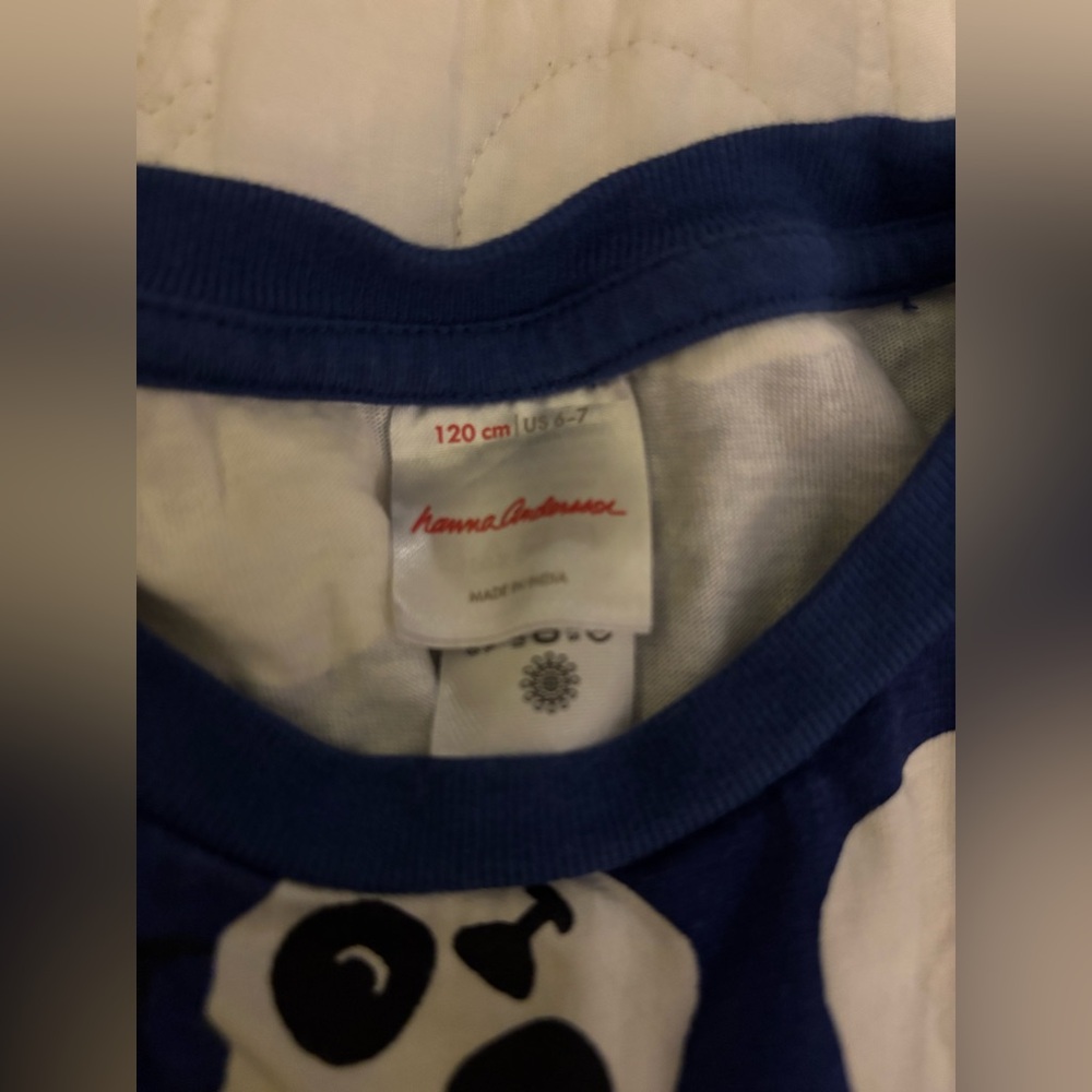 Hanna Andersson Print Knit Dress Pandas - Picture 4 of 5